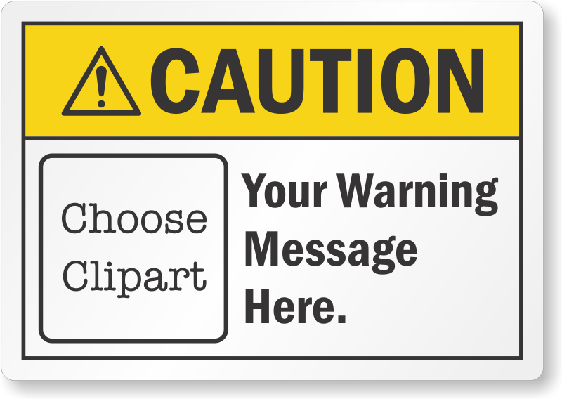 clip art warning label - photo #44