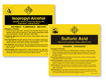 ANSI Chemical Labels