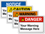 ANSI Safety Labels