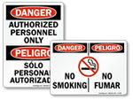 Bilingual Danger Labels