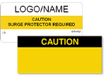 Caution Inspection Labels