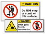 Caution Machine Safety