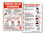 Choking & CPR Signs