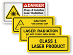 Class 1 4 Laser Labels