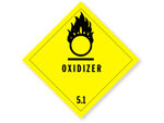 Class 5 Oxidizer Labels
