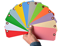 Colored Tags | Blank Colored Tags