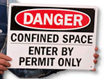 Confined Space Signs