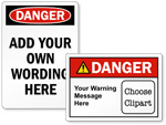 Custom Danger Labels