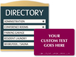 Custom Entrance Signs