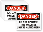 Authorized Operation Only Labels