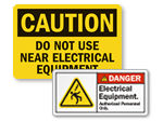 Electrical Equipment Labels