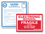 Electronic Equipment Labels