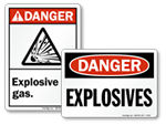 Explosive Material Labels