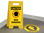 Floor Safety Decals & Signs