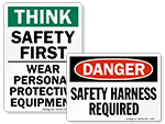 Hazard Precaution PPE Signs