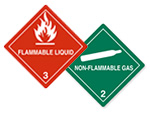 DOT HazMat Labels
