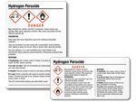 Hydrogen Peroxide GHS Labels