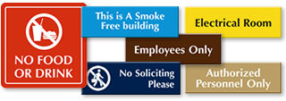 In Stock Engraved Signs   Premium