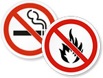 ISO Prohibited Actions Labels