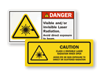 Laser Warning Labels