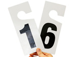Numbered Door Knob Tags