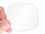 Oval Shaped Custom Hard Hat Stickers