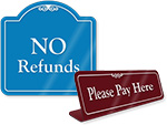 Payment Signs