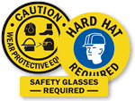 PPE Floor Signs