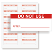 Do Not Use Labels