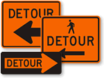 Detour Signs