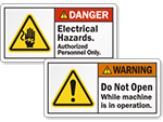 Hazard Labels