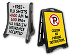 A Frame Sidewalk Signs
