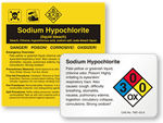 Sodium Hypochlorite Labels