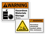 Hazardous Materials Labels