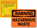 Waste & Disposal Labels