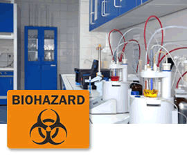 Biohazard Symbol Stickers