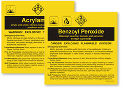 A-B Chemical Labels