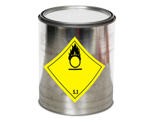 Class 5 Oxidizer I.A.T.A. Blank Labels