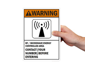 Custom Radiation Sign