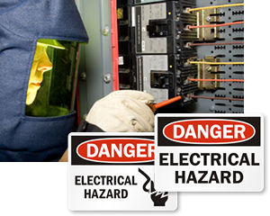 Electrical Hazard Labels