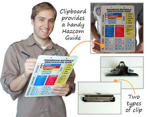 Hazardous Chemical Guide - As a Clipboard