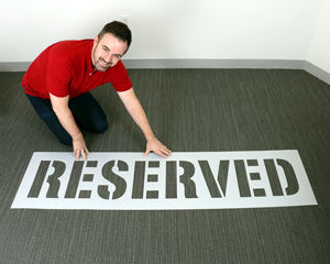 Parking Lot Stencils