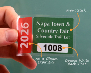 Parking Permit Tag