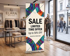 Retail & Sale Banners