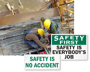 Safety is No Accident Labels