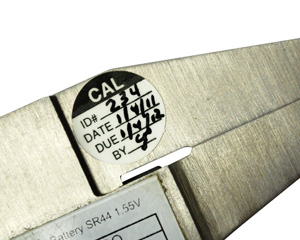 Calibration Notice