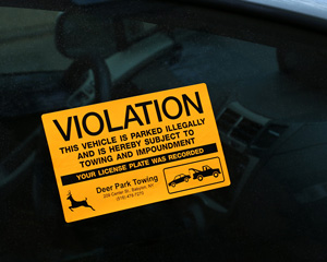 Three steps to get stop illegal parking in your lot