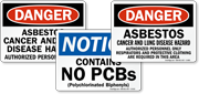 Asbestos Warning Signs