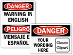 Custom Danger Labels