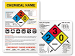 Custom NFPA Chemical Labels